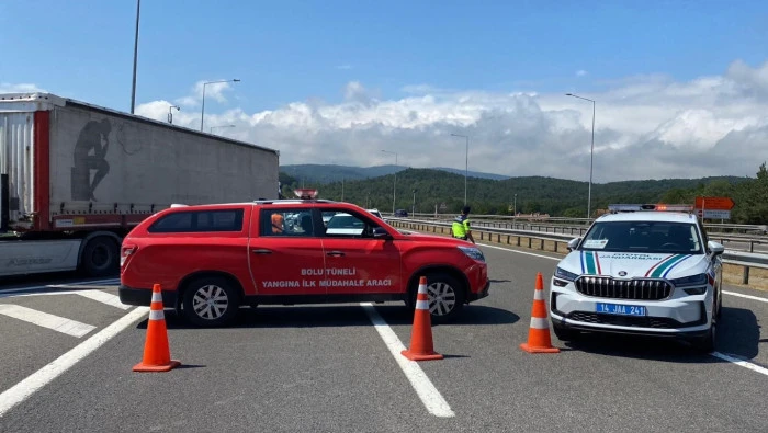 Anadolu Otoyolu'nda Kaza