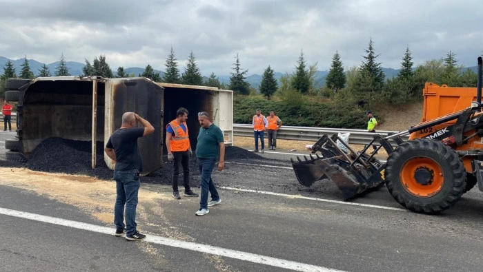 Anadolu Otoyolu'nda Kaza