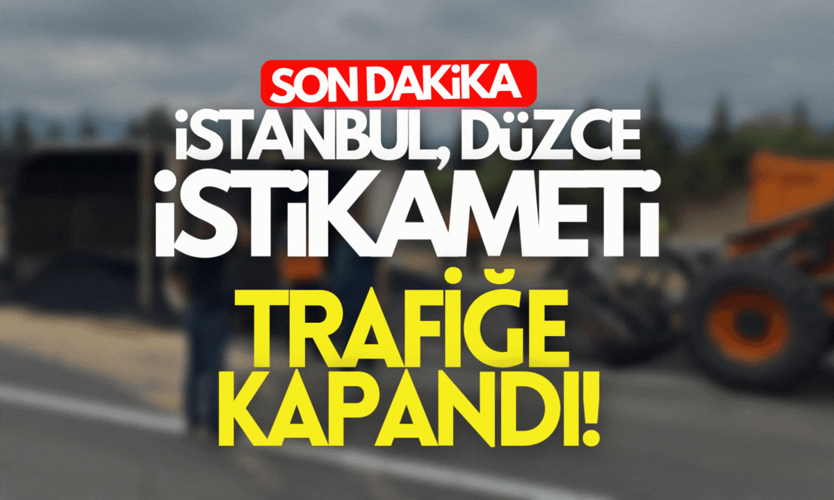 Anadolu Otoyolu'nda Kaza