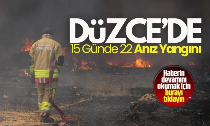 Düzce Belediyesi Anız Yangınlarıyla Mücadele İçin Uyarılar