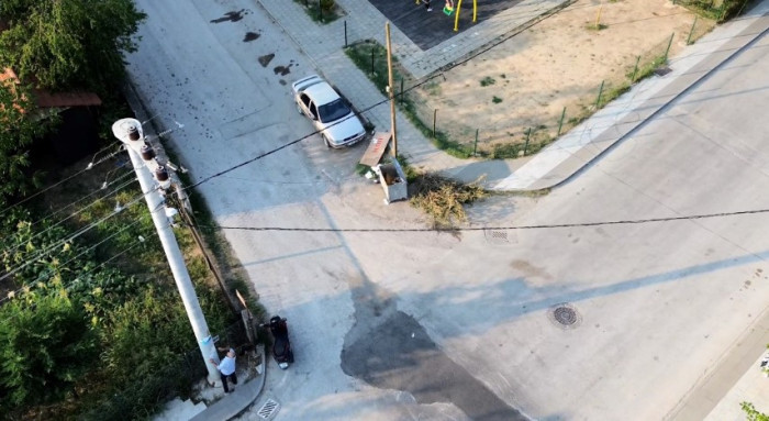 Kablolar koptu, 10 bin nüfuslu mahallenin elektriğini kesti
