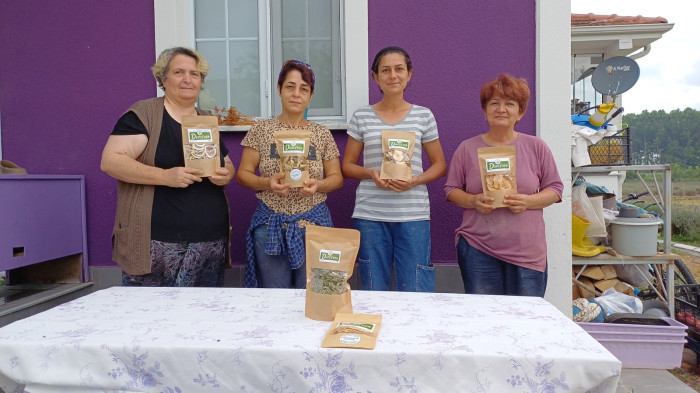 Kadınlar kooperatif kurdu çiftçi oldu!