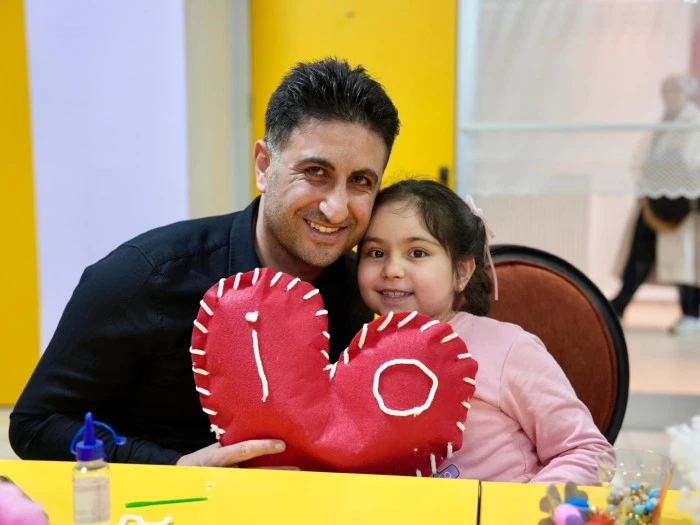 Bilim Merkezi'nde anne-&ccedil;ocuk at&ouml;lyeleri