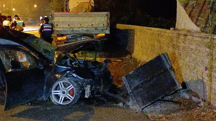 Kabalak rampasında feci kaza 1 kişi öldü!