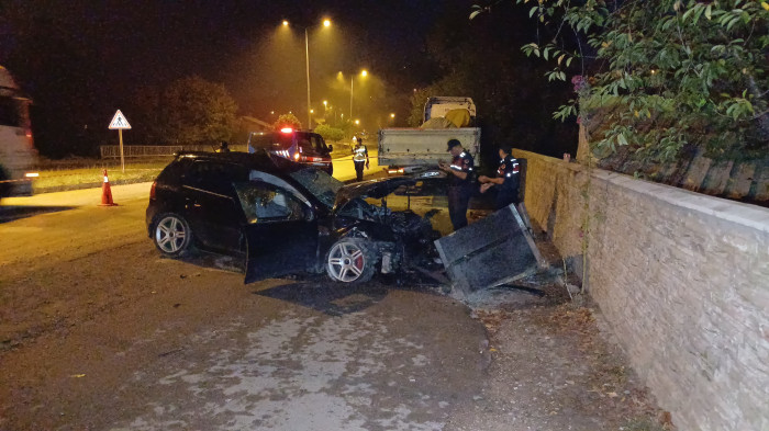 Kabalak rampasında feci kaza 1 kişi öldü!