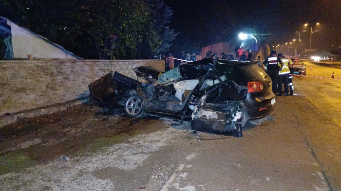 Kabalak rampasında feci kaza 1 kişi öldü!