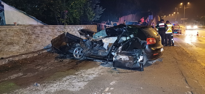 Kabalak rampasında feci kaza 1 kişi öldü!