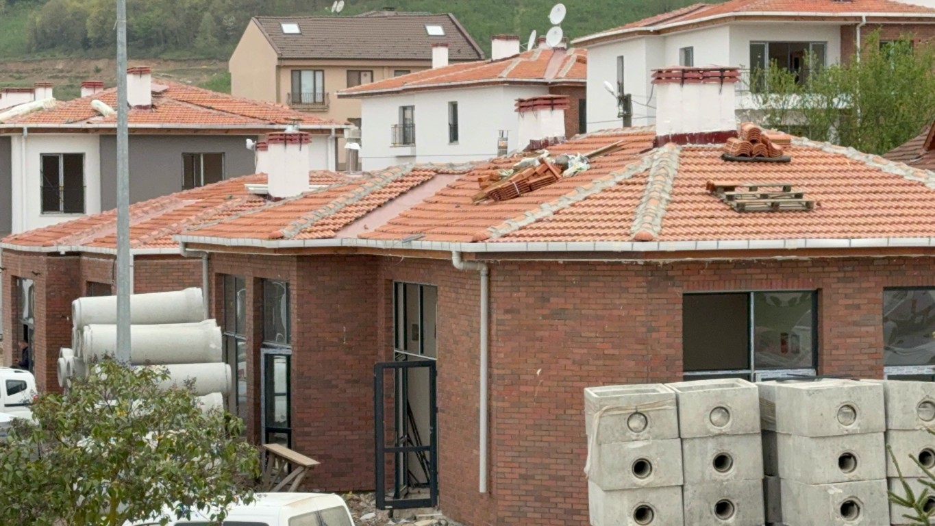 Düzce'nin Çilim İlçesinde kentsel dönüşüm tamamlanmak üzere
