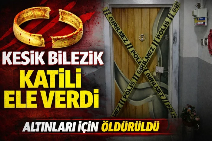 Bilezikleri i&ccedil;in boğazı kesilmiş