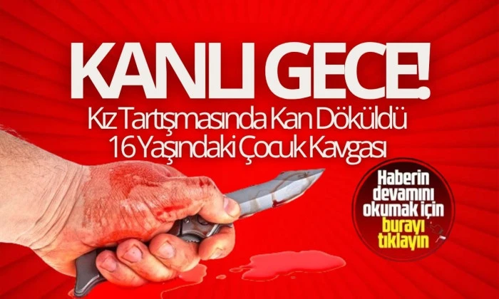 Kız meselesinde kan aktı: 2 bacağından birden bıçaklandı