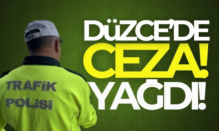 2 bin 473 sürücü cezayı yedi