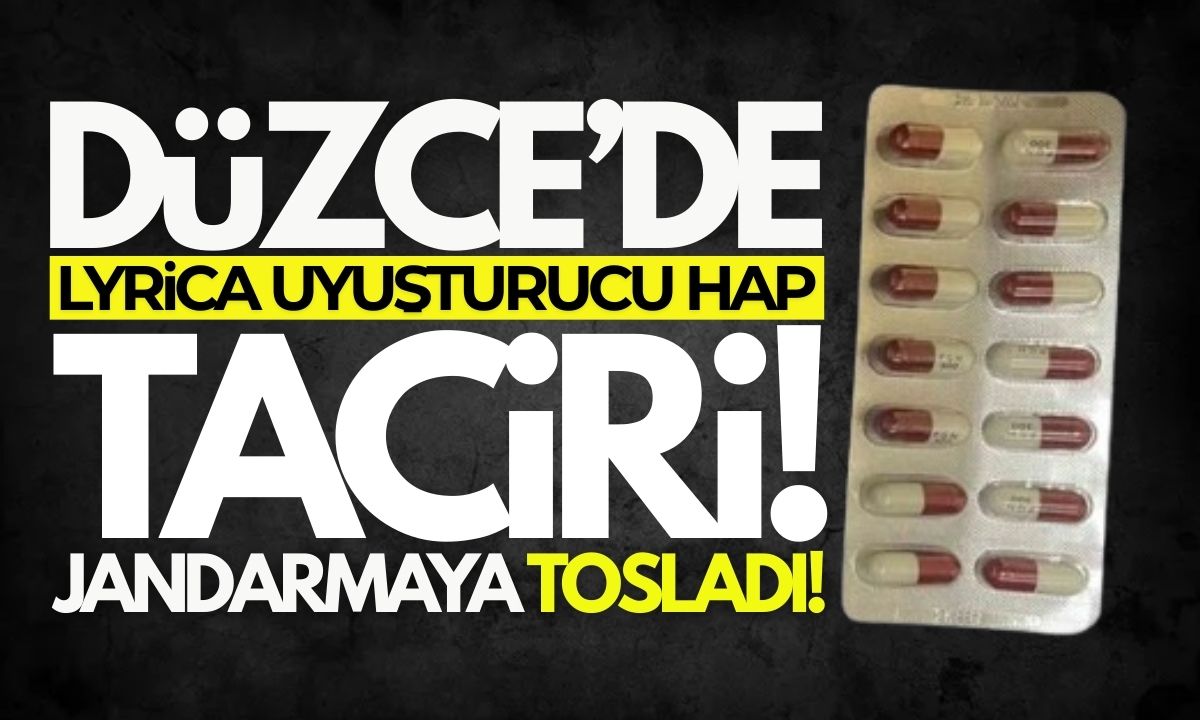 Aracındaki uyuşturucu hapları jandarmaya teslim etti! 