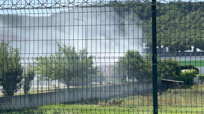 Mobilya üretimi yapan fabrikada yangın çıktı