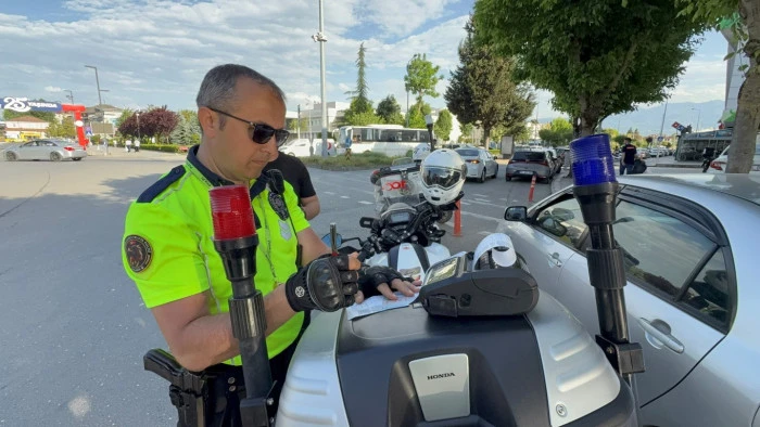 Motosiklet denetimleri de sıklaştırıldı