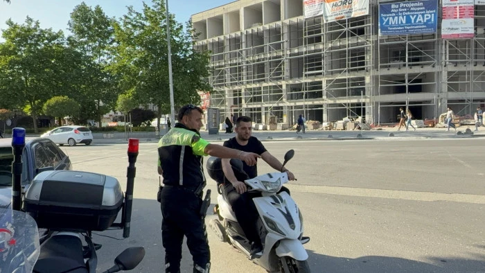 Motosiklet denetimleri de sıklaştırıldı