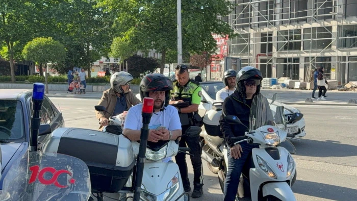 Motosiklet denetimleri de sıklaştırıldı