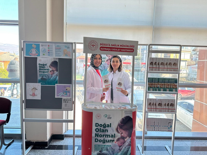 Normal doğuma dikkat çektiler! Bilgiler verdiler!