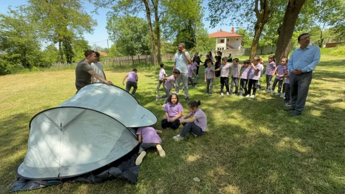 Öğrencilerin kamp sevgisi