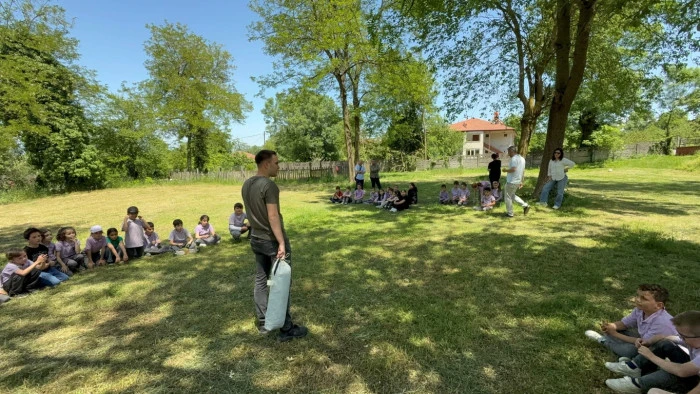 Öğrencilerin kamp sevgisi
