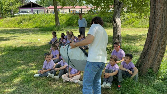 Öğrencilerin kamp sevgisi