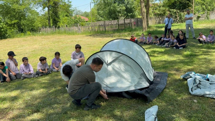 Öğrencilerin kamp sevgisi
