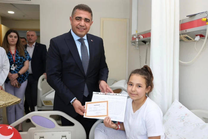 Karne heyecanı hastane odalarında yaşandılar