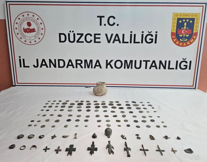 Jandarmadan tarihi eser operasyonu