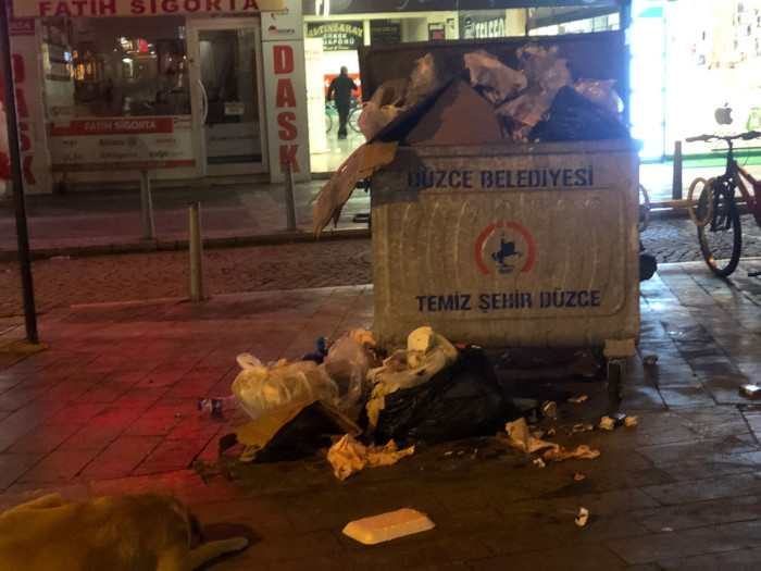"Pisletin caddeleri sokakları nasılsa temizleyen var!