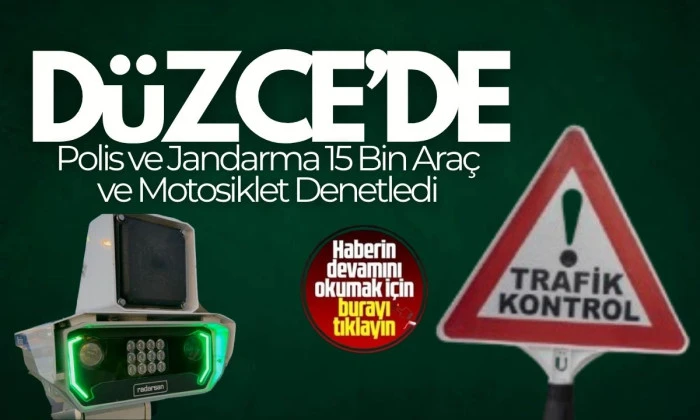 2 Bin 322 araç sürücüsüne ceza yazıldı