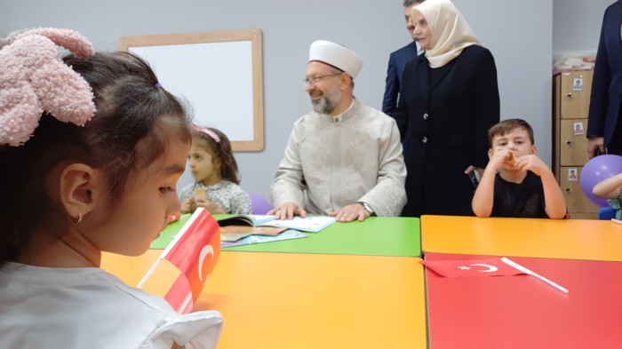 Prof. Dr. Ali Erbaş kuran kursu eğitim programı açılışını yapmak üzere Düzce'ye geldi