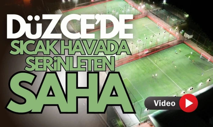 Halı Saha Yenilik: Su Püskürtme Sistemi