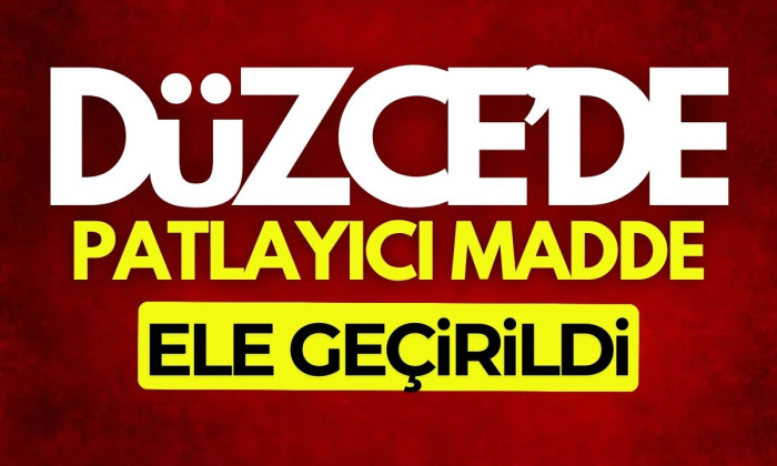 Düzce'de çok sayıda silah ve mühimmat ele geçirildi! 