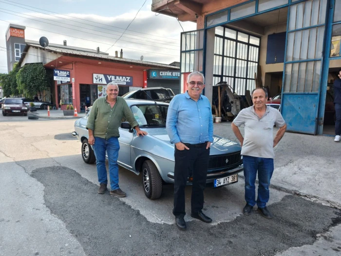 41 yıl &ouml;nce iş kurmak i&ccedil;in sattığı ve i&ccedil;inde ukde kalan ilk otomobili