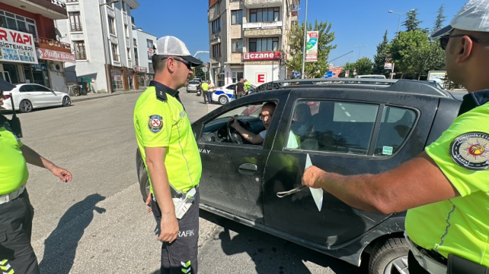 Ters şeride giren sürücülere ceza yağdı