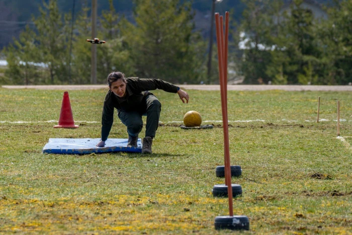 D&uuml;zce fiziki dayanıklılıkta ikinci oldu