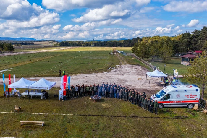 D&uuml;zce fiziki dayanıklılıkta ikinci oldu