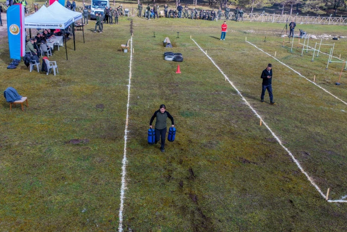 D&uuml;zce fiziki dayanıklılıkta ikinci oldu