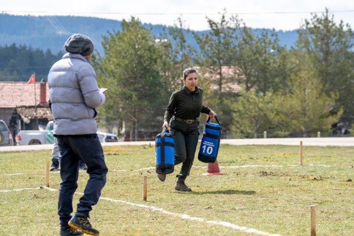 D&uuml;zce fiziki dayanıklılıkta ikinci oldu
