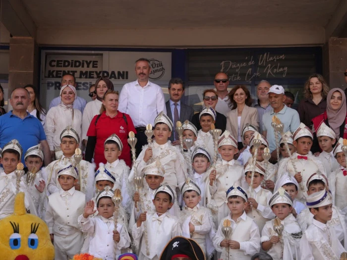 Sünnet şöleni şehirde bayram havası estirdi