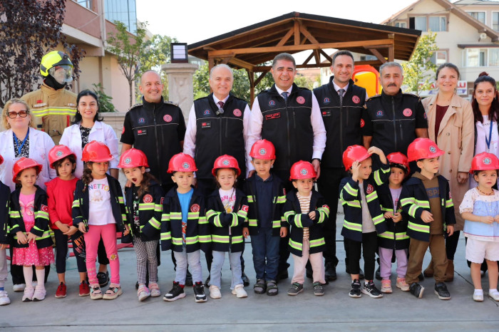 Vali ve Başkan'dan itfaiye ziyareti!