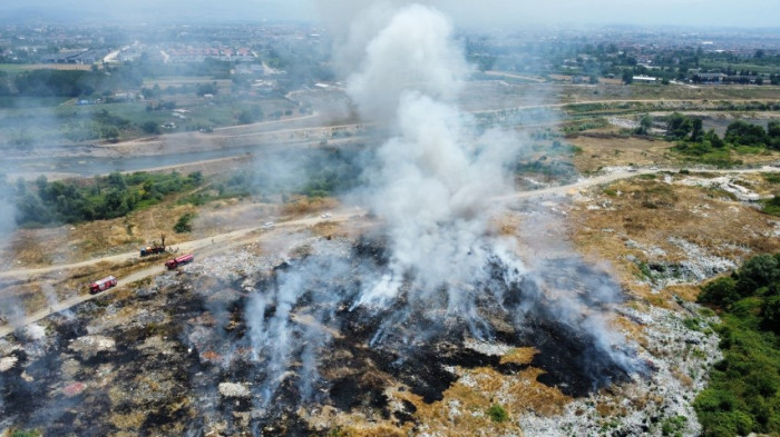 Yangın Çığ Gibi Büyüdü! Havadan dron ile de görüntülendi