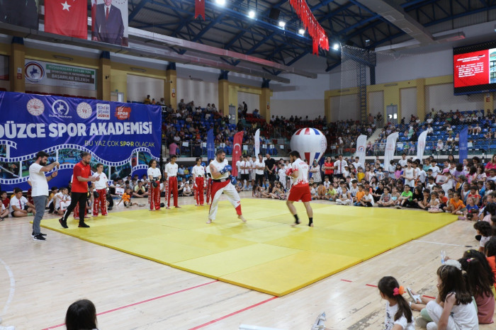 Yaz spor akademisi açılışı yapıldı