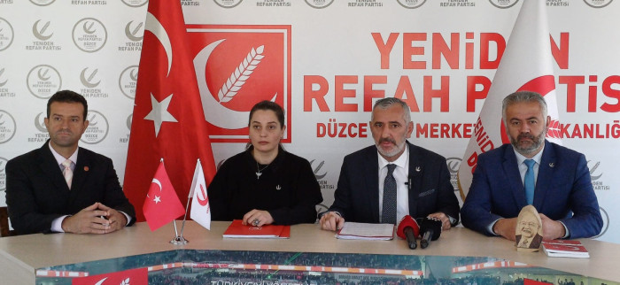 Yeniden Refah Partisi’nden Filistin için çağrı