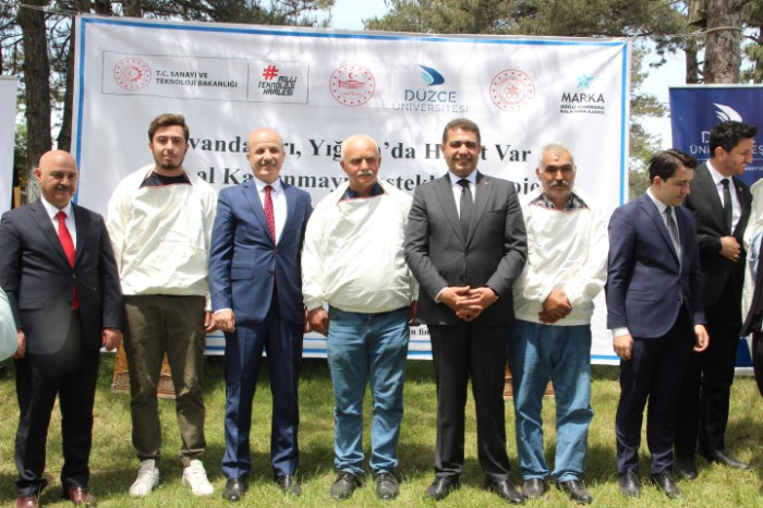 Kovanda arı, Yığılca’da hayat var” projesi başladı 