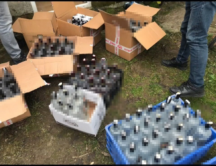 Kaçak içki operasyonu yapıldı! DÜZCE 