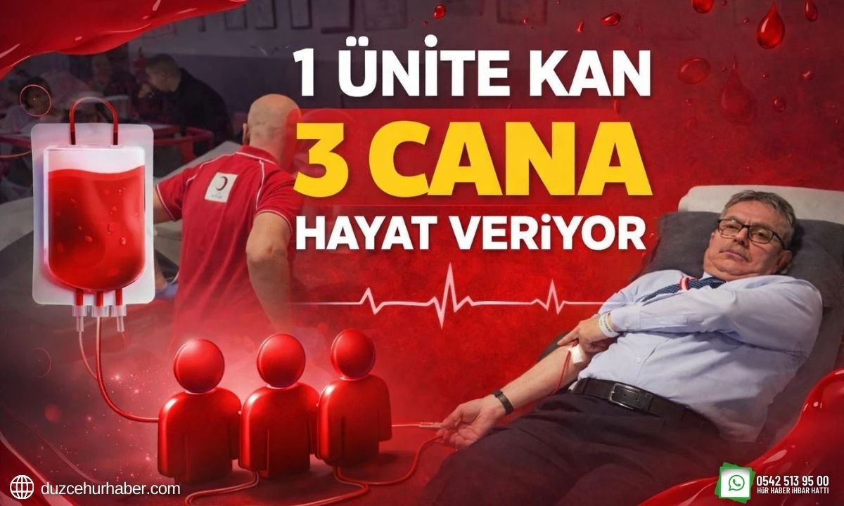 1 &Uuml;NİTE KAN 3 CANA HAYAT VERİYOR