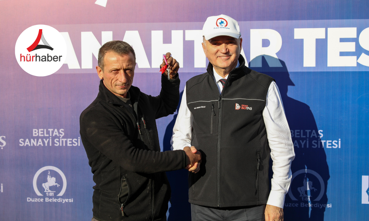 112 d&uuml;kkanın anahtarı sahiplerine teslim edildi!