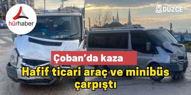 2 aracın karıştığı kazada 1 kişi yaralandı