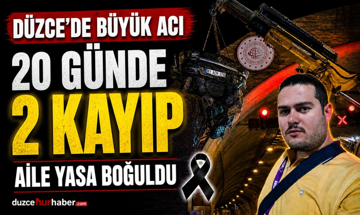20 G&uuml;nde İkinci Acı: D&uuml;zce&rsquo;de Durmazoğlu Ailesi Yasa Boğuldu, Protokol Taziyede