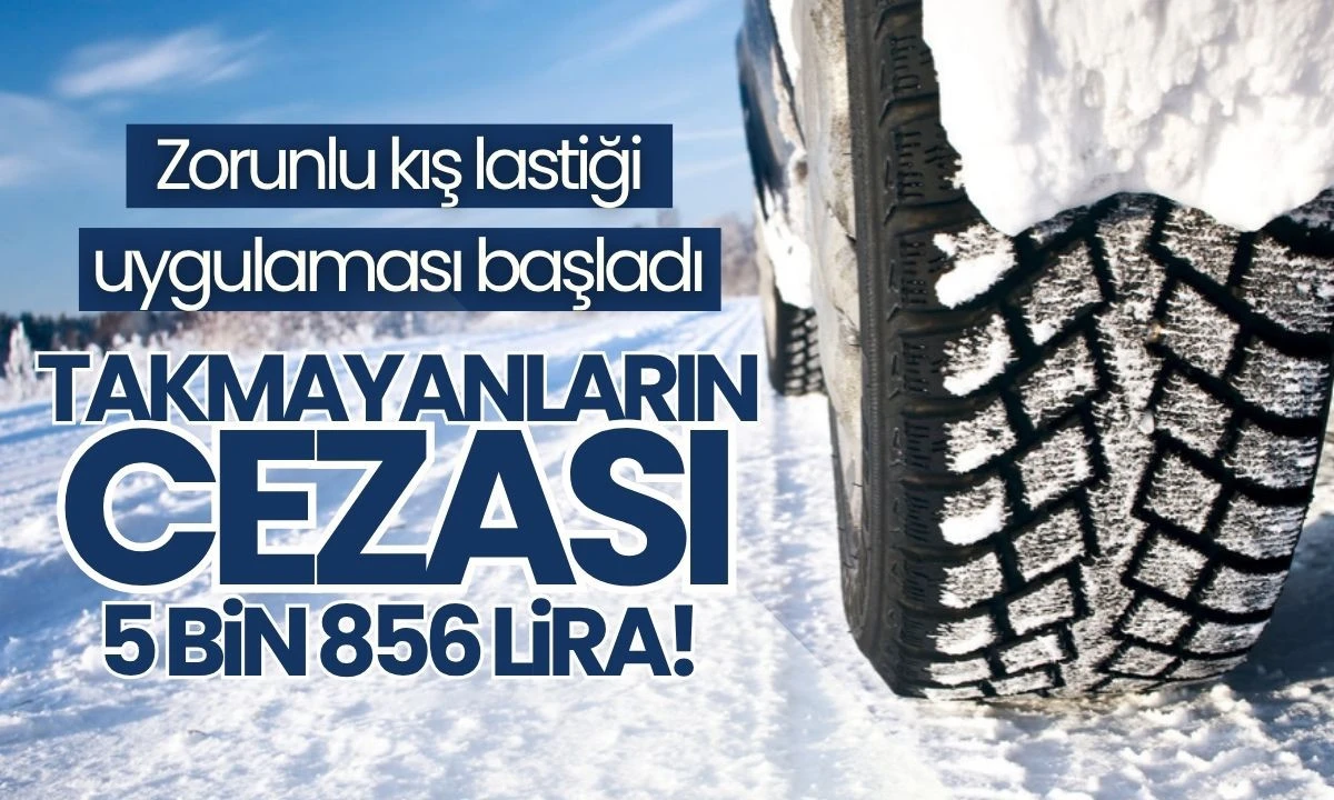 2025 Zorunlu kış lastiği uygulaması başladı